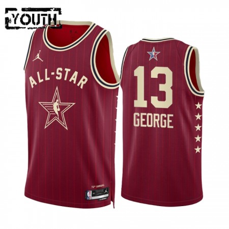 Dječji NBA Dres All-Star 2024 Western Conference Paul George Crvena Swingman
